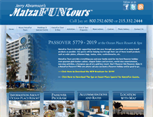 Tablet Screenshot of matzafun.com
